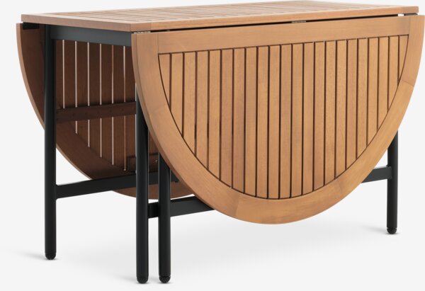 RENA L54/175 table bois massif + 4 NANNESTAD chaises