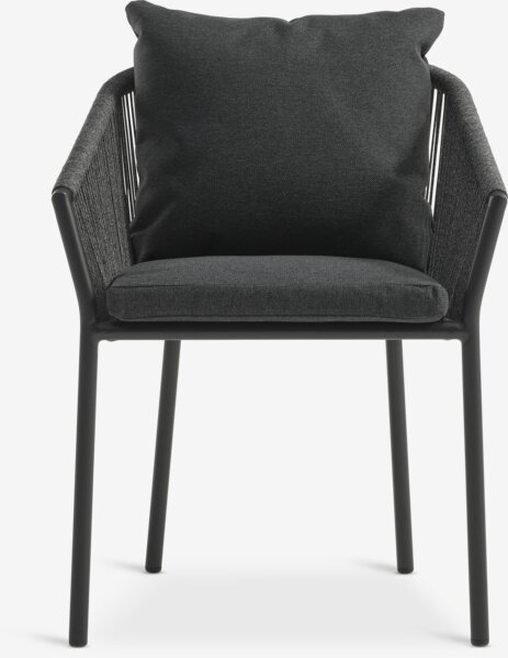 HAGEN L160 table + 4 GILJA chaises gris