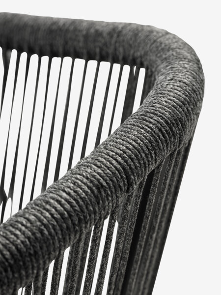 HAGEN L160 table + 4 GILJA chaises gris