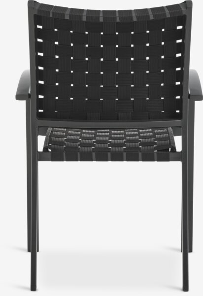 THY D60 stůl + 2 GLOMFJORD židle černá