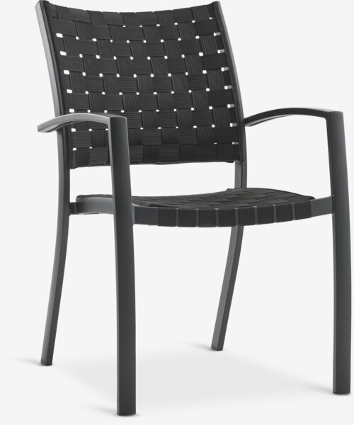 THY D60 stůl + 2 GLOMFJORD židle černá