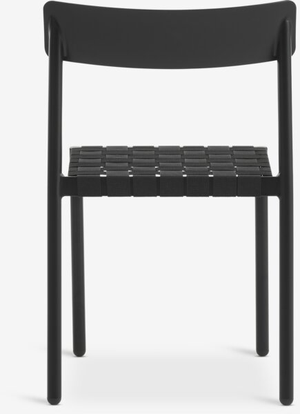 Стілець садовий HAGLEBU чорний