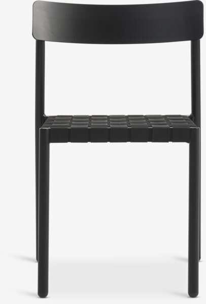 Стілець садовий HAGLEBU чорний