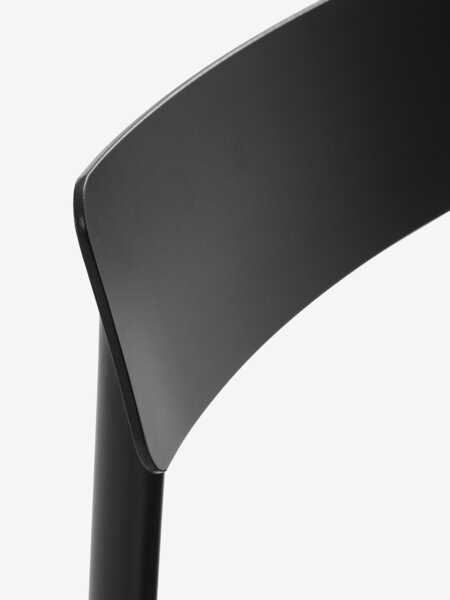 Стілець садовий HAGLEBU чорний