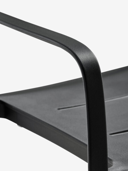 Silla apilable INGSTRUP negro