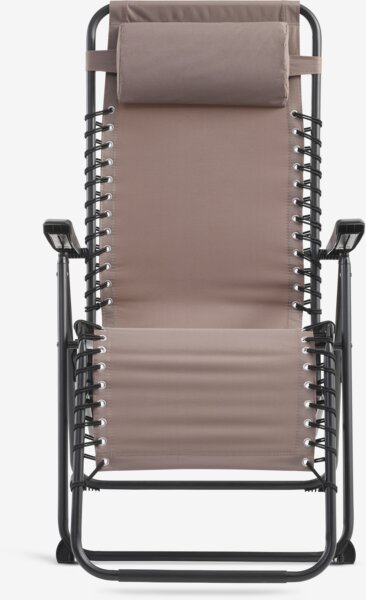 Solstol ULFBORG mørk sand