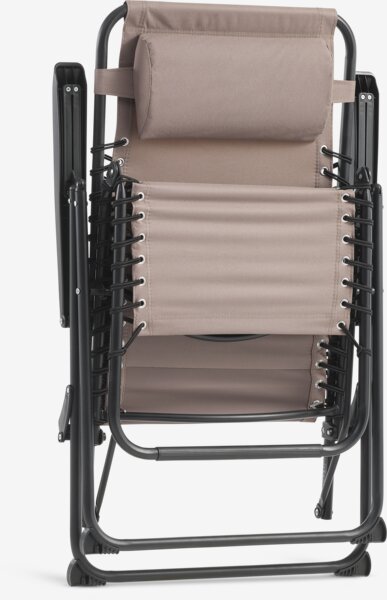 Solstol ULFBORG mørk sand