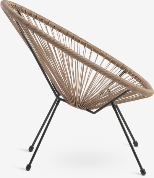 Garden lounge stolica UBBERUP natur