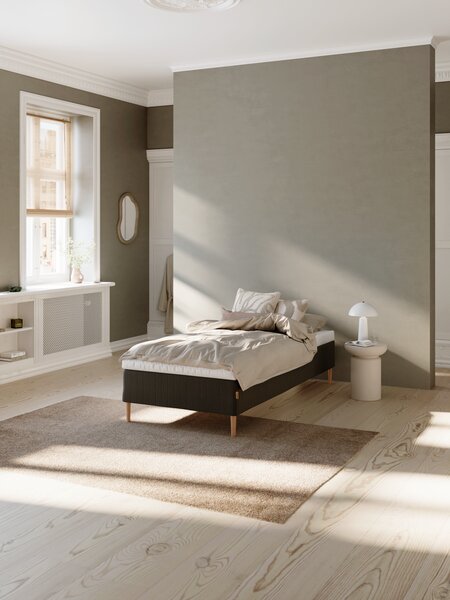 Boxmadras 90x200cm SUMELVI + KOLA sort-06 Meget fast