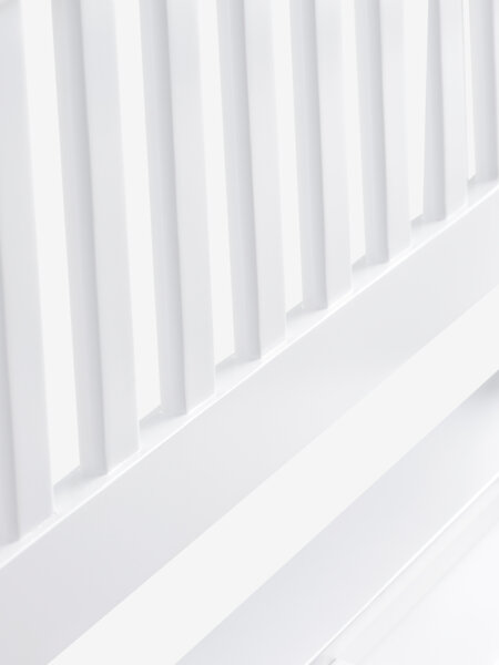 Hagebenk TUSTEN B140xD51 hardtre hvit