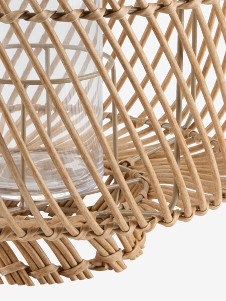 Lanterne REGNBUE Ø32xH43cm natur