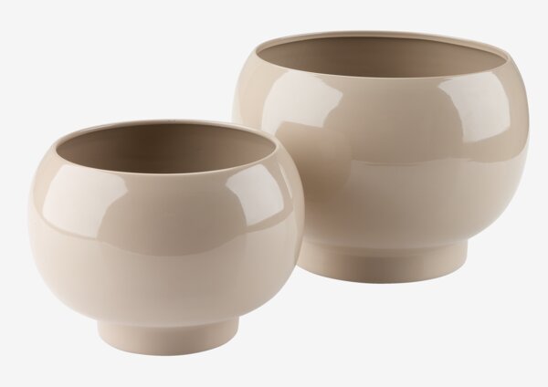 Macetero LOM Ø23/19 juego de 2 variado