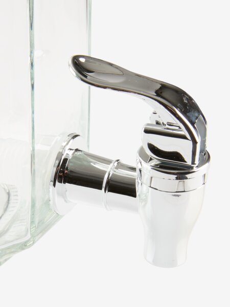 Банка з краном VANN 4,25л прозоре скло