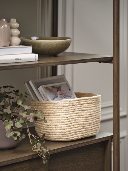 Koš JOEL Š24xD30xV16 cm přírodní