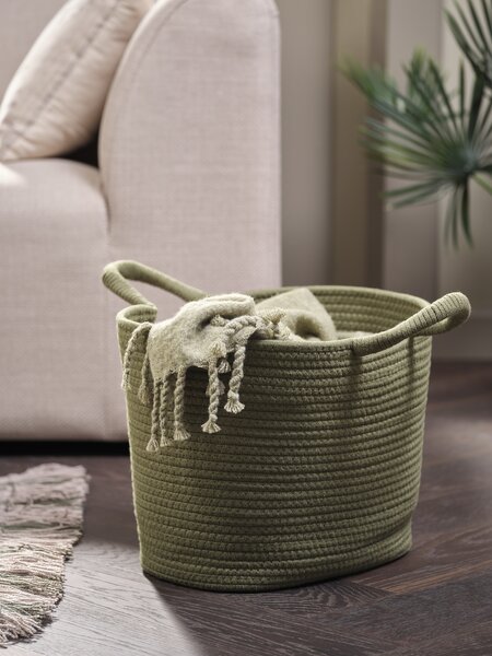 Kosz ESGE S30xD41xW30cm w kolorze ciemnej oliwki