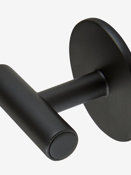 Vægkrog HOLMSUND 2 styk sort
