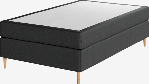 Kontinentalseng 120x200 HEMLA grå-40 Medium