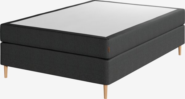 Kontinentalseng 140x200 HEMLA grå-40 Medium
