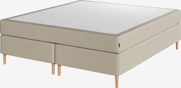 Boxspring 160x200cm HEMLA zand-91 medium