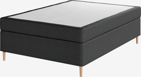 Boxspring 140x200 REIPA grijs-40 hard