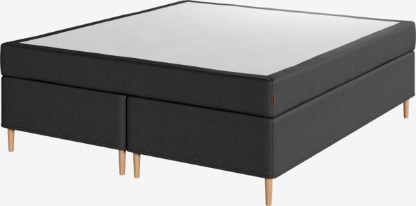 Boxspring 180x210 REIPA grijs-40 hard