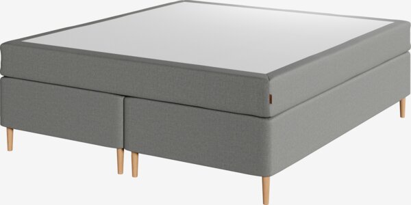 Kontinentalseng 180x200 SOKNA grå-23 Medium