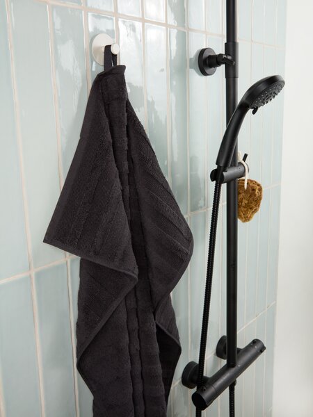 Badetuch TORSBY 65x130 schwarz