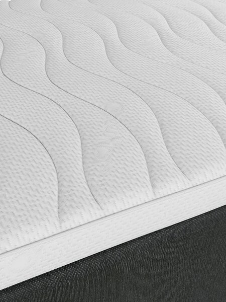 Resårbotten 180x200cm KVENNA + RESA grå-40 medium