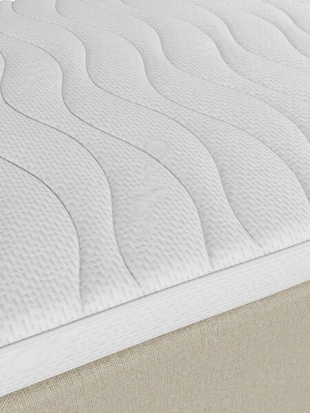 Boxmadras 80x200cm KVENNA + RESA sand-91 Medium