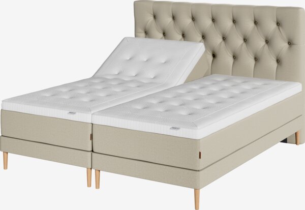 Sänggavel 180x123cm VALEN sand-91