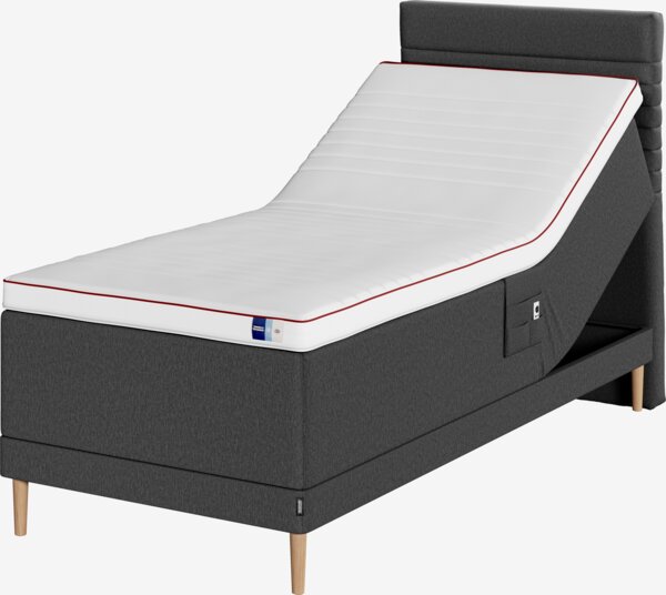 Tête de lit 90x120 cm TEMPRAKON VAI Gris-47