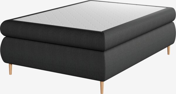 Boxspring 140x200cm ANDELVA grijs-40 medium