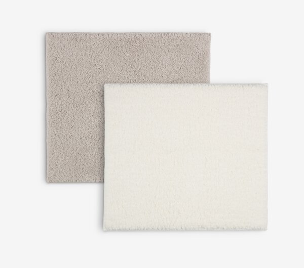 Tapis de bain KARLSTAD 45x50 gris clair KRONBORG