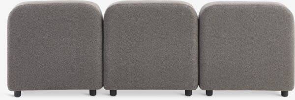 Loungesæt STORLIEN + TANE 3 pers. mørk sand