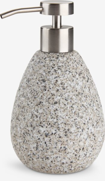 Soap dispenser LYCKSELE terrazzo effect