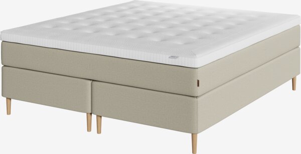 Boxspring 180x200 HEMLA + BRYA zand-91 medium