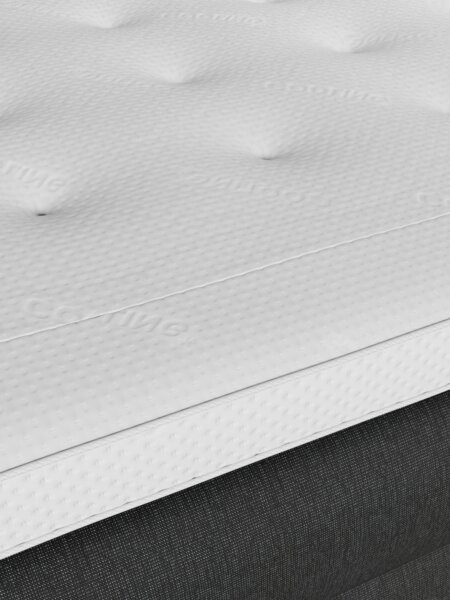 Boxspring 160x200 ANDELVA + BRYA grijs-40 medium