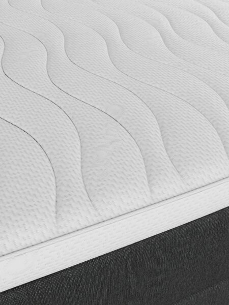 Kontinentalseng 150x200 HEMLA + RESA grå-40 Myk