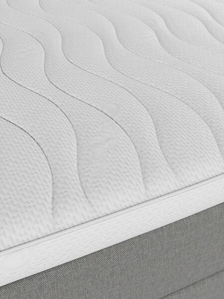 Kontinentalseng 150x200 LYGNA + TOSEN grå-23 Fast
