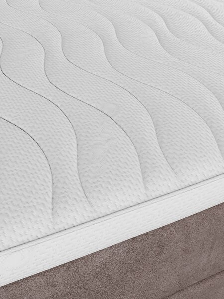 Boxspring 90x200 REIPA + TOSEN bruin-92 hard