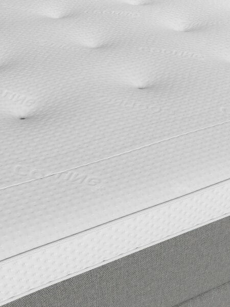 Kontinentalseng 120x200 SOKNA + VOLA grå-23 Medium