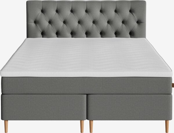 Kontinentalseng 150x200 LYGNA + TOSEN grå-23 Fast