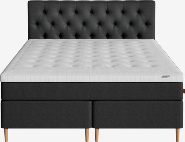 Kontinentalseng 160x200 LYGNA + BRYA grå-40 Fast