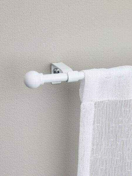 Caféstång BATALDEN Ø10mm 80-145cm vit