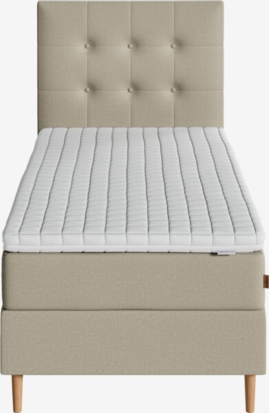 Kontinentalsäng 90x200 cm VEFNA + KOLA Sand-91 Mjuk