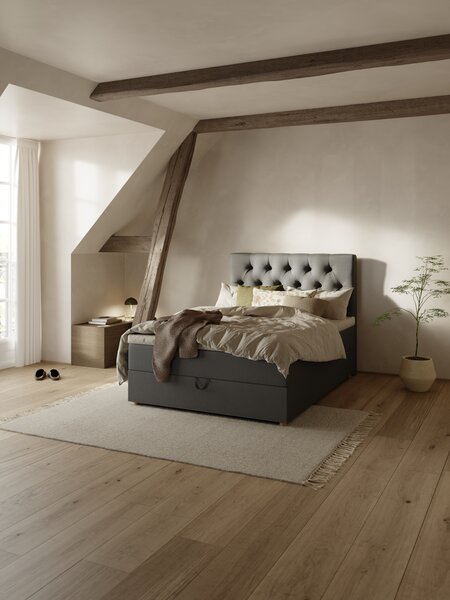 Sengegavl 140x123 VALEN grå-40