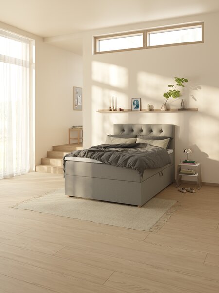 Sengegavl 140x123 VALEN grå-23