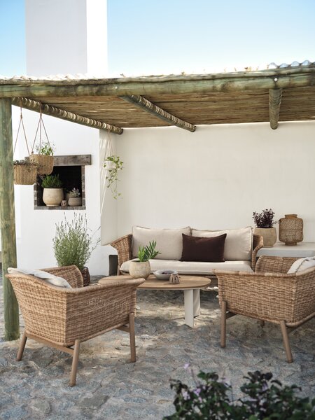 Loungesæt KOEPING 4,5 pers. natur