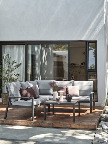 Záhradný set GRANBERGET 5 os. sivá