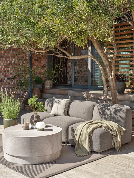 Loungemodul TANE mitt mörk sand